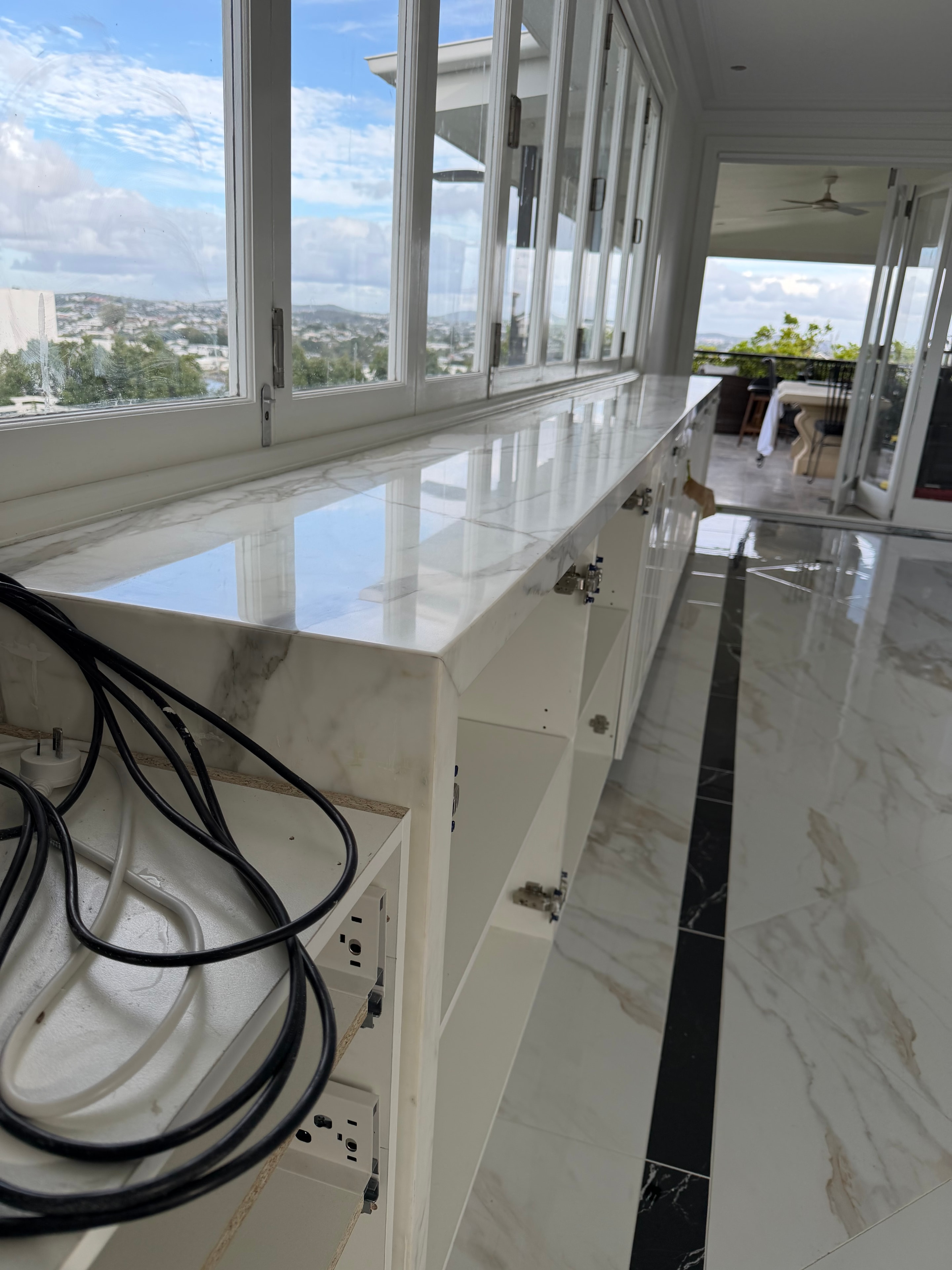 After — stone surface restoration